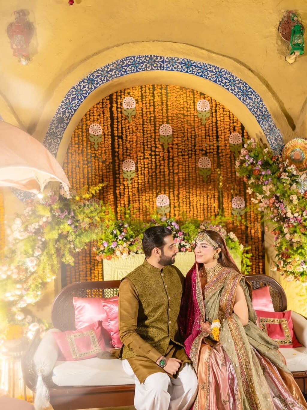 Hina Niazi Haldi & Gaana Pictures