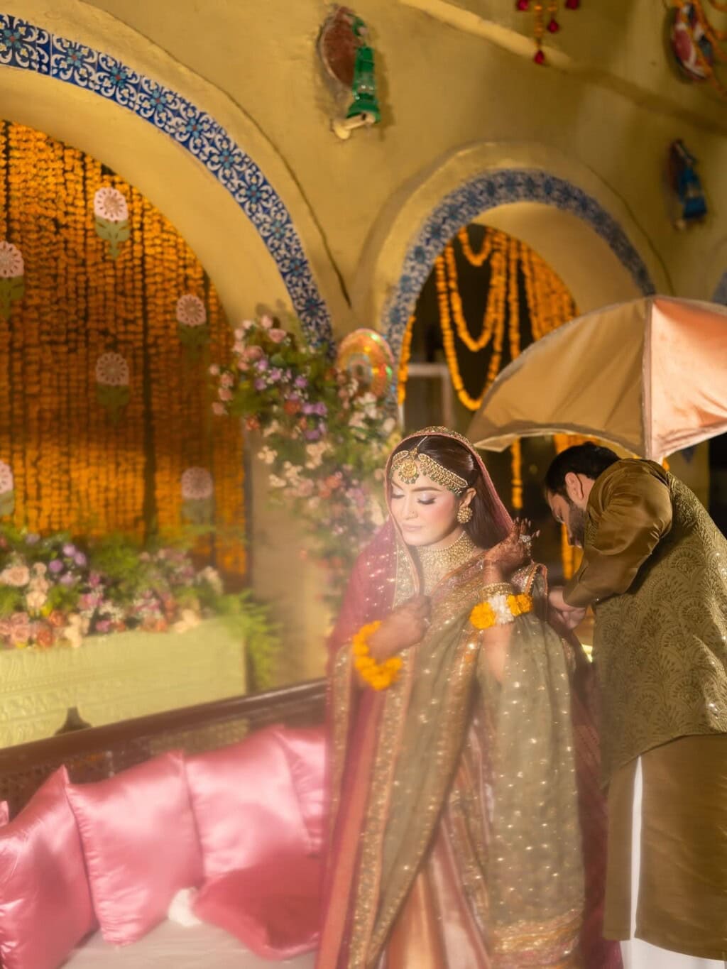 Hina Niazi Haldi & Gaana Pictures