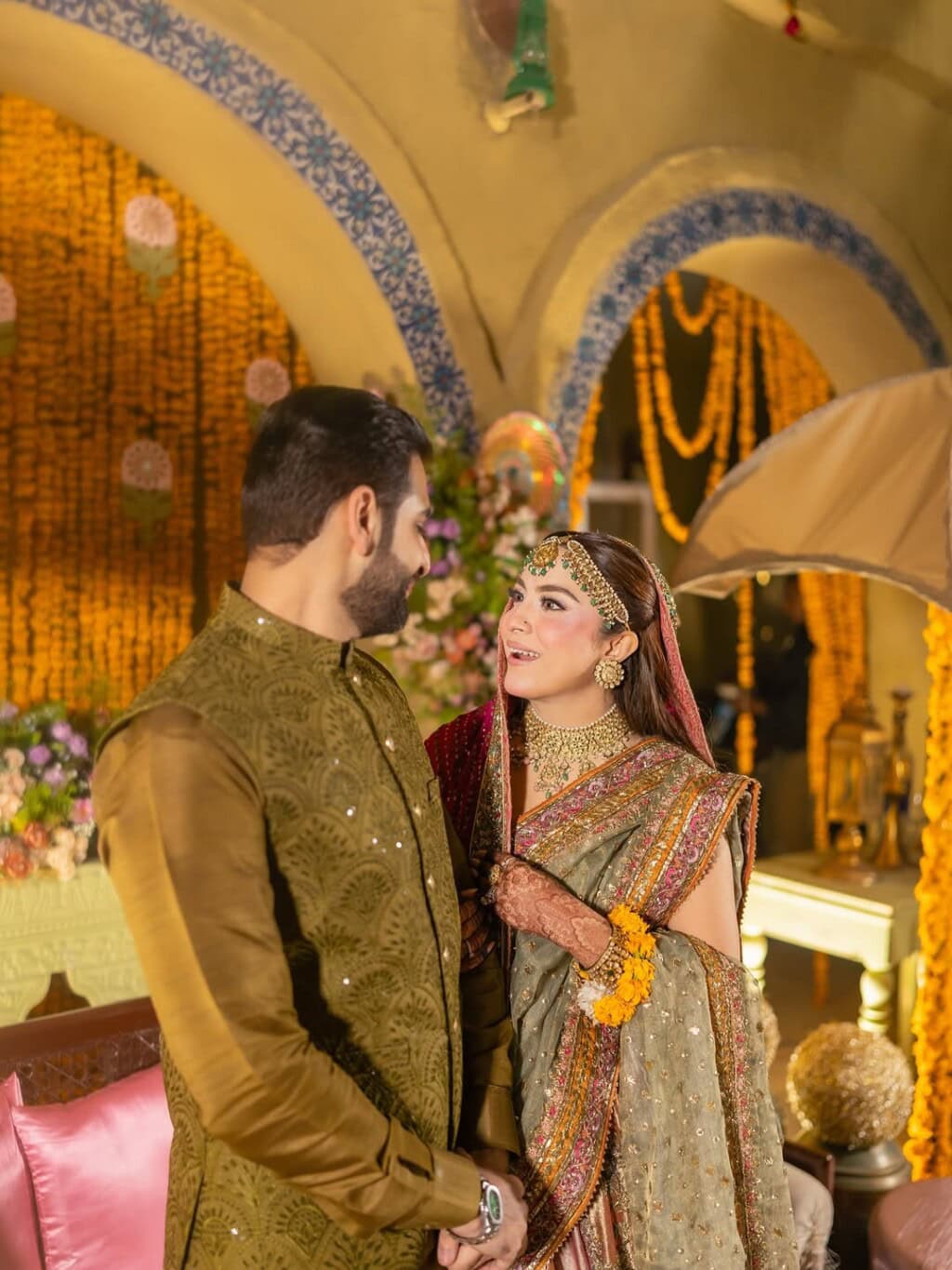Hina Niazi Haldi & Gaana Pictures