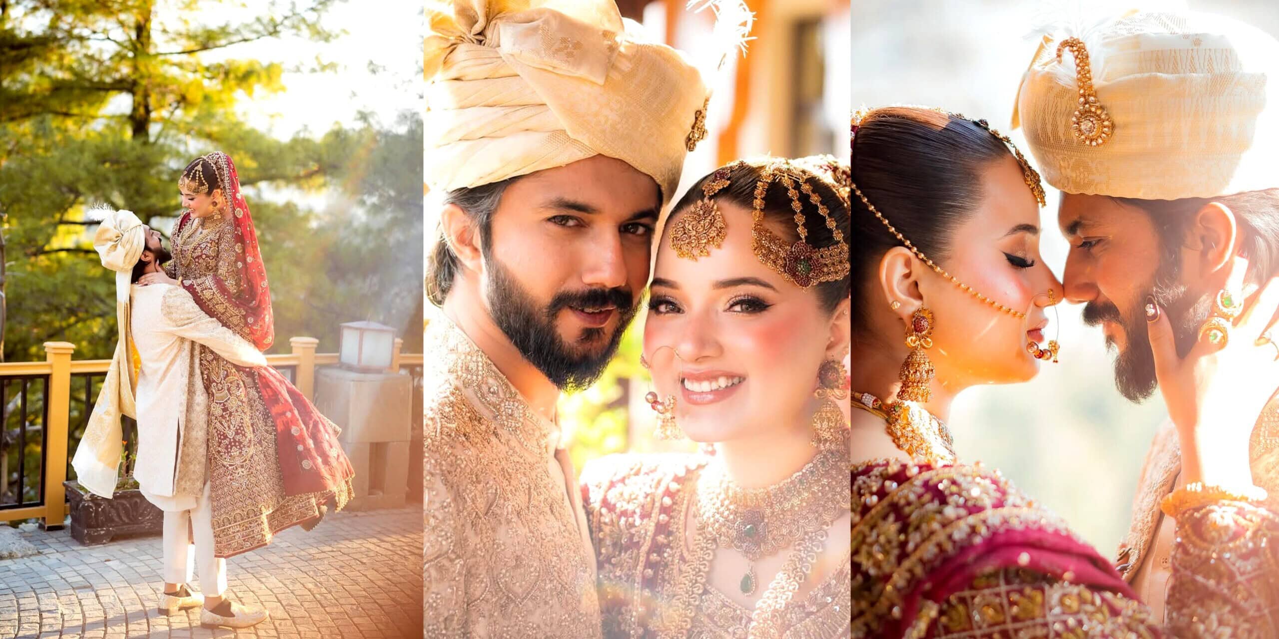 Rabeeca Khan and Hussain Tareen Wedding Photoshoot