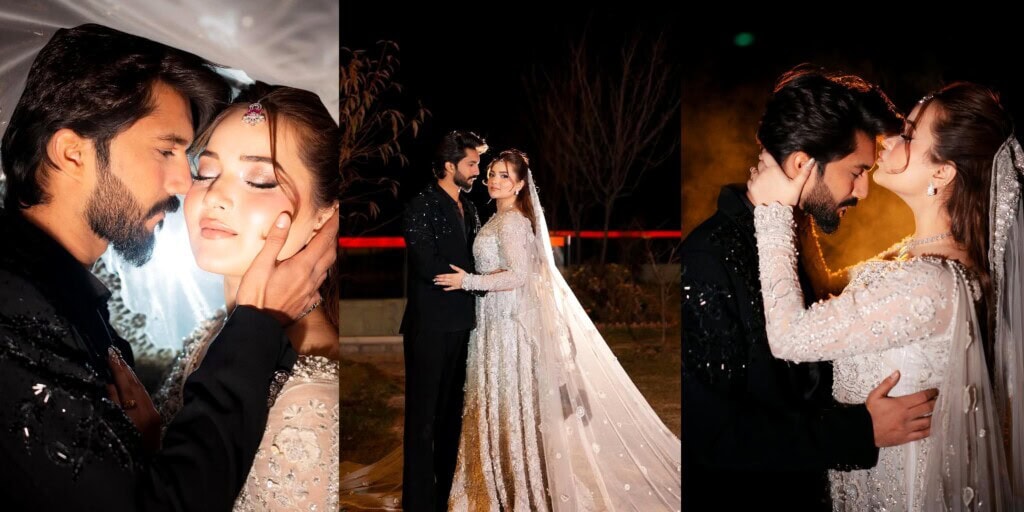 Rabeeca Khan and Hussain Tareen Walima Photoshoot