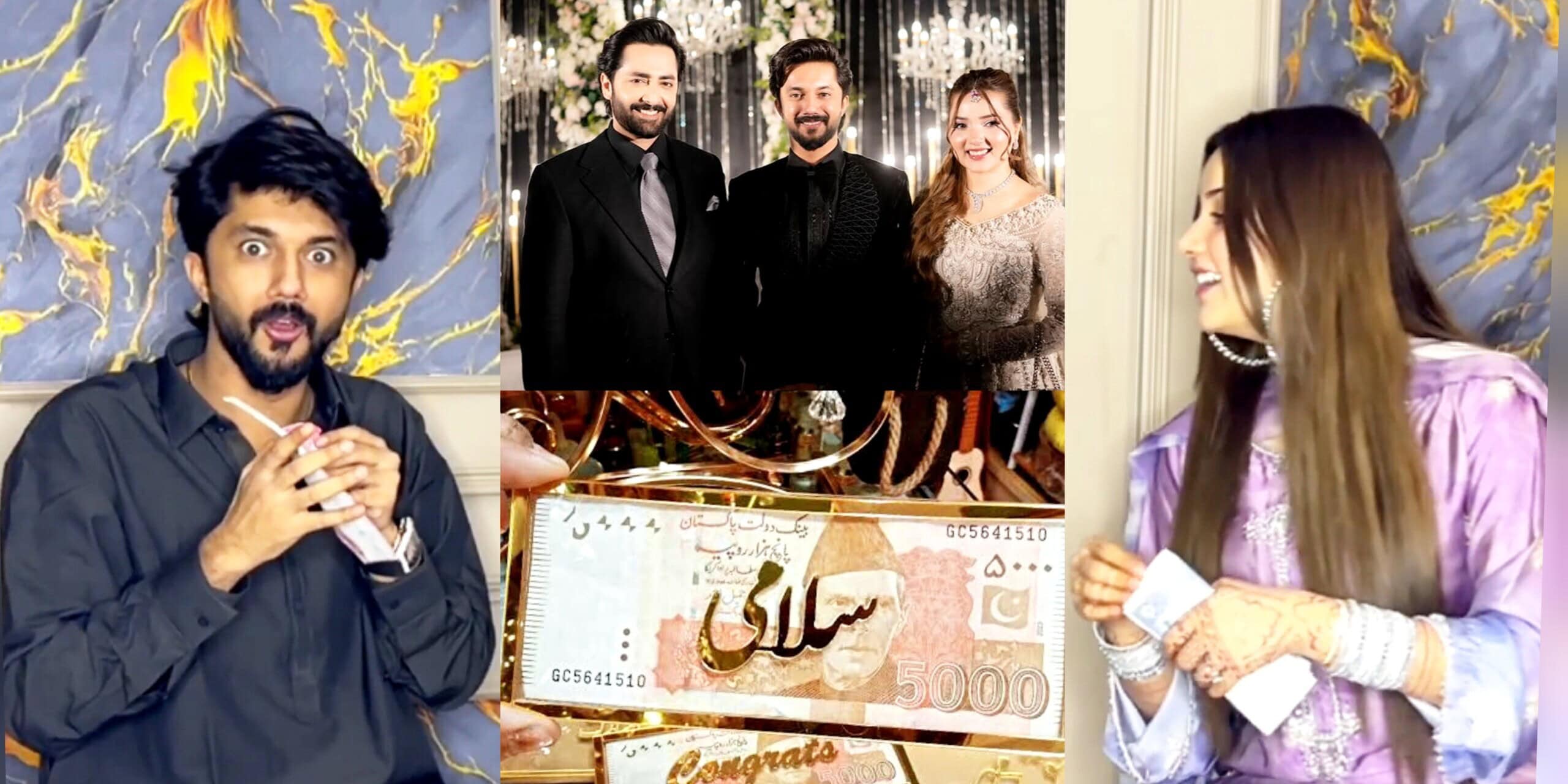 Rabeeca Khan & Hussain Tareen Salami Details