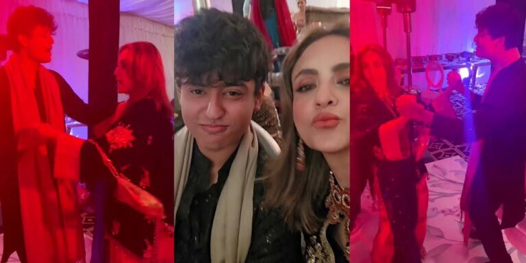 Nadia Khan’s Dance with Son on Indian Song Raises Questions