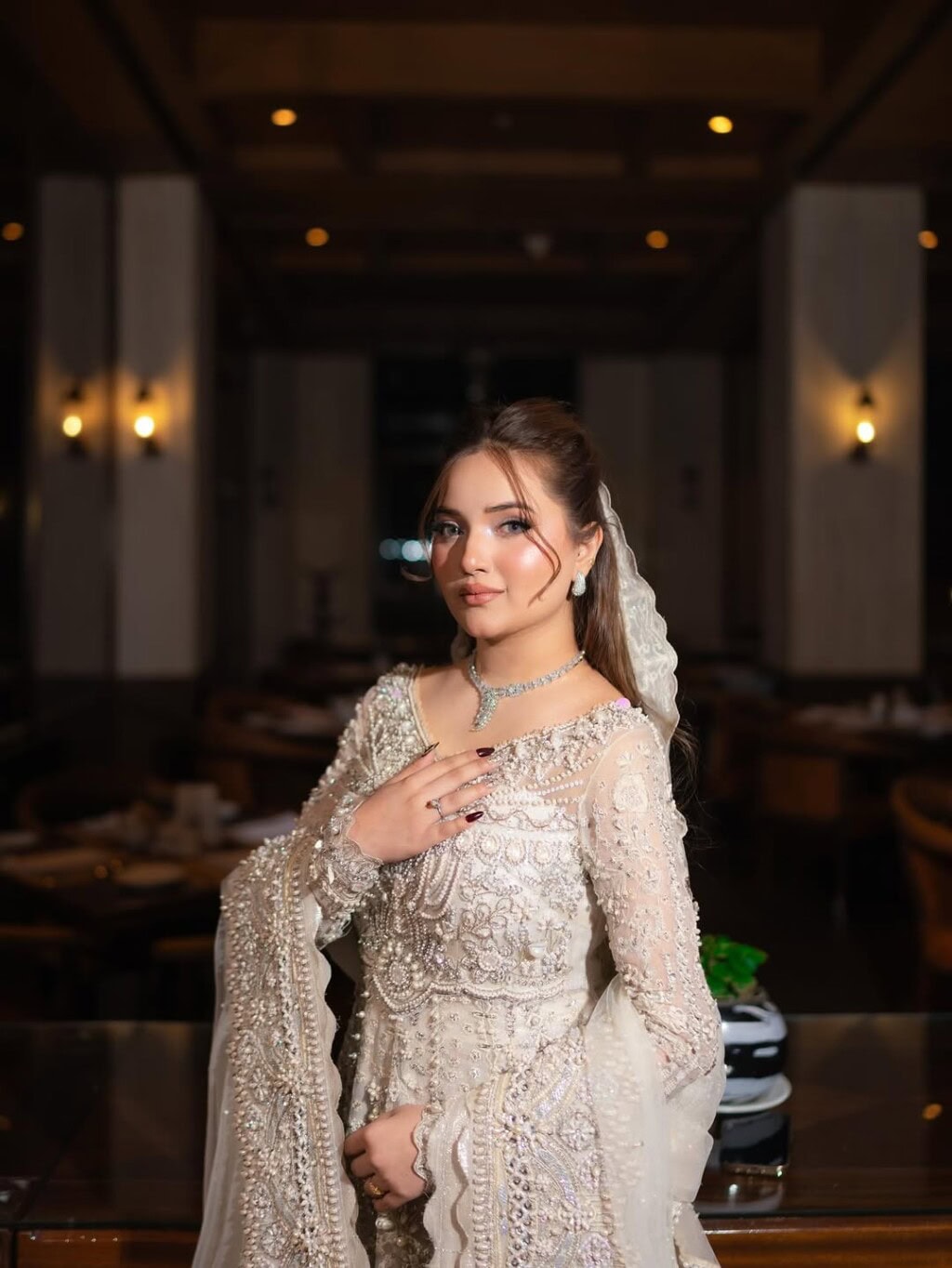 Rabeeca Khan and Hussain Tareen Walima Photoshoot