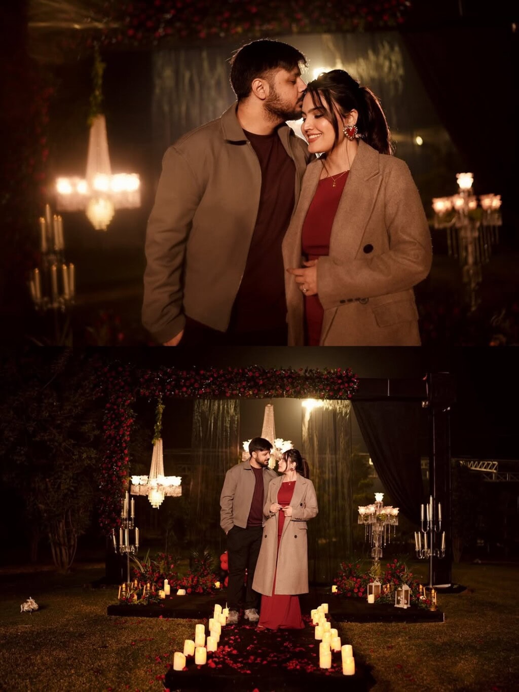 Iqra Kanwal and Areeb Pervaiz’s Beautiful Anniversary Photoshoot