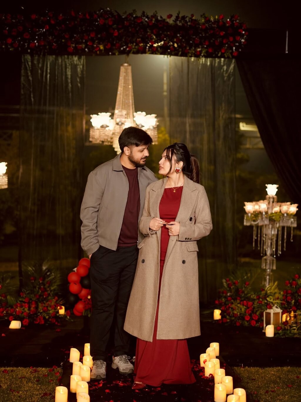 Iqra Kanwal and Areeb Pervaiz’s Beautiful Anniversary Photoshoot