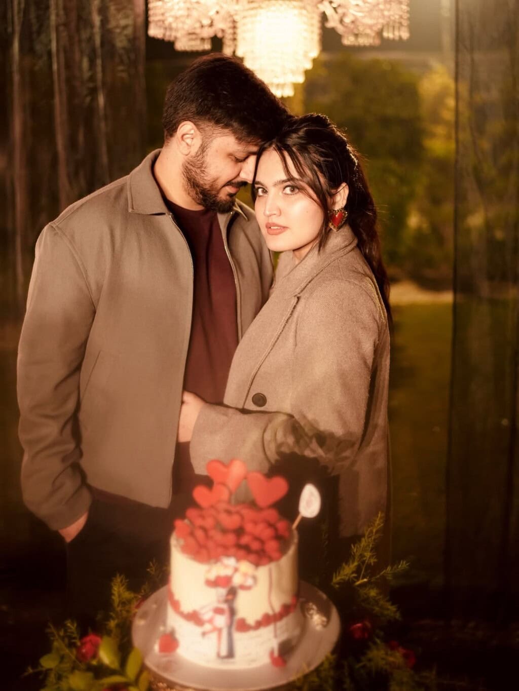 Iqra Kanwal and Areeb Pervaiz’s Beautiful Anniversary Photoshoot