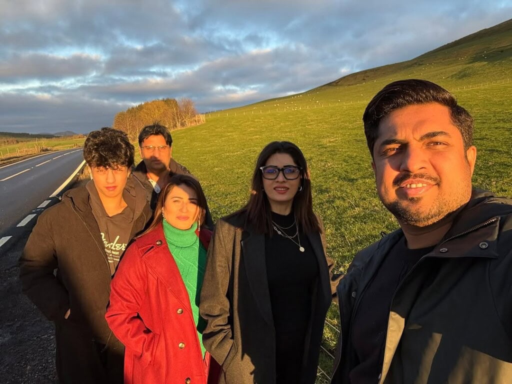 Iqrar ul Hassan Family Pictures from the UK