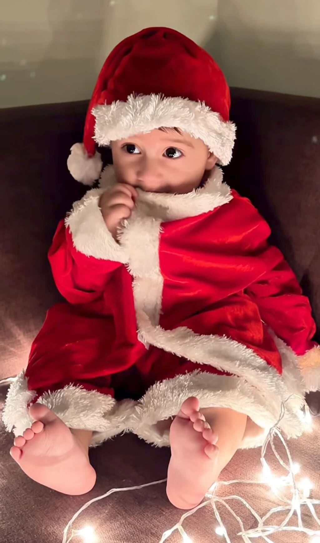 Mariyam Nafees Criticized for Dressing Son as Santa