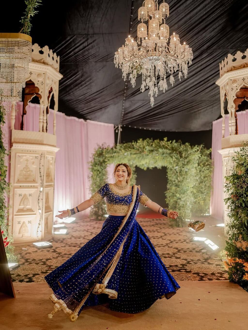 Momina Iqbal Pictures from Cousin’s Mehndi Event