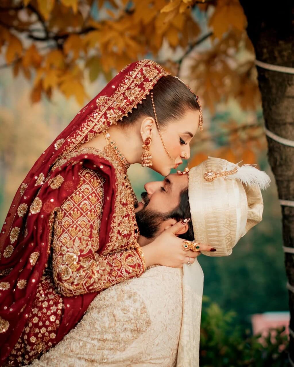 Rabeeca Khan and Hussain Tareen Wedding Photoshoot