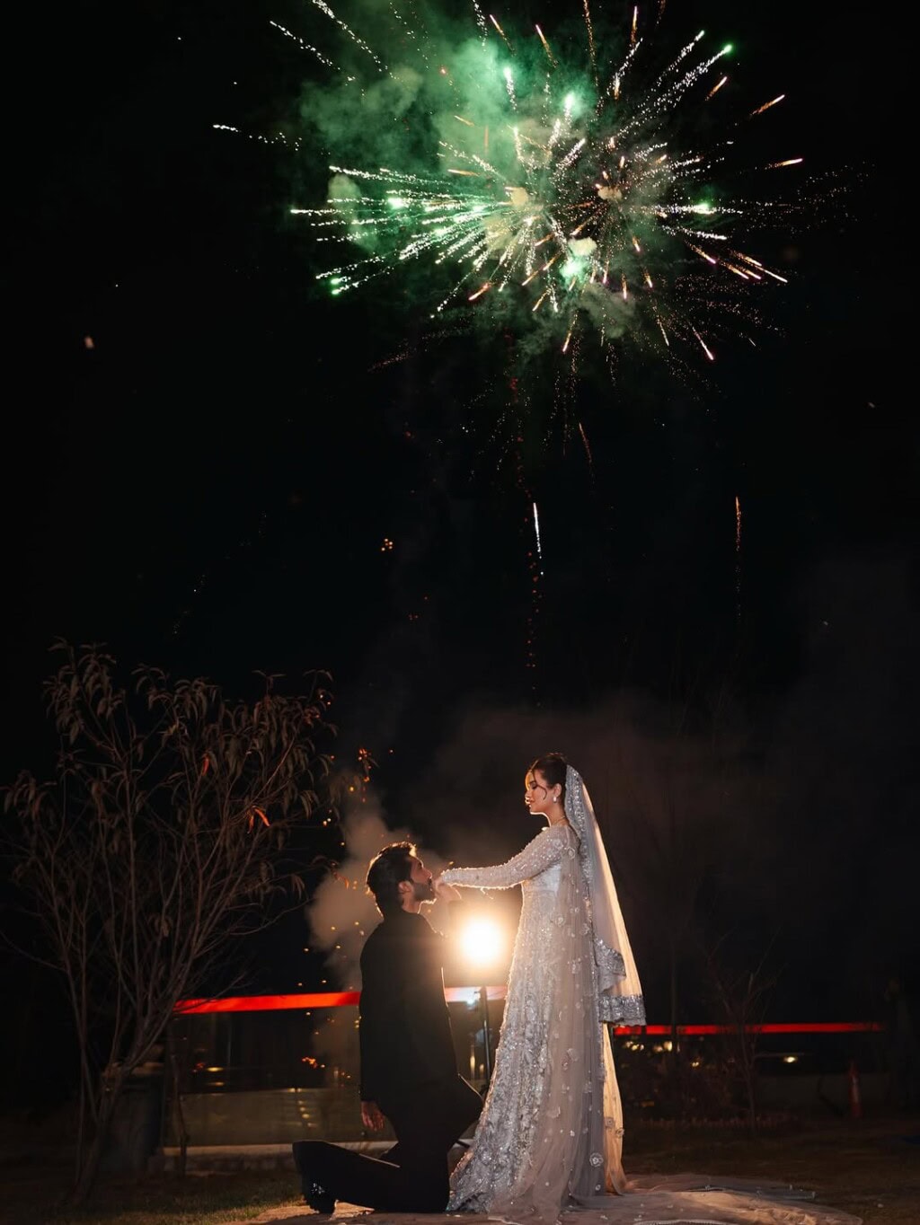 Rabeeca Khan and Hussain Tareen Walima Photoshoot