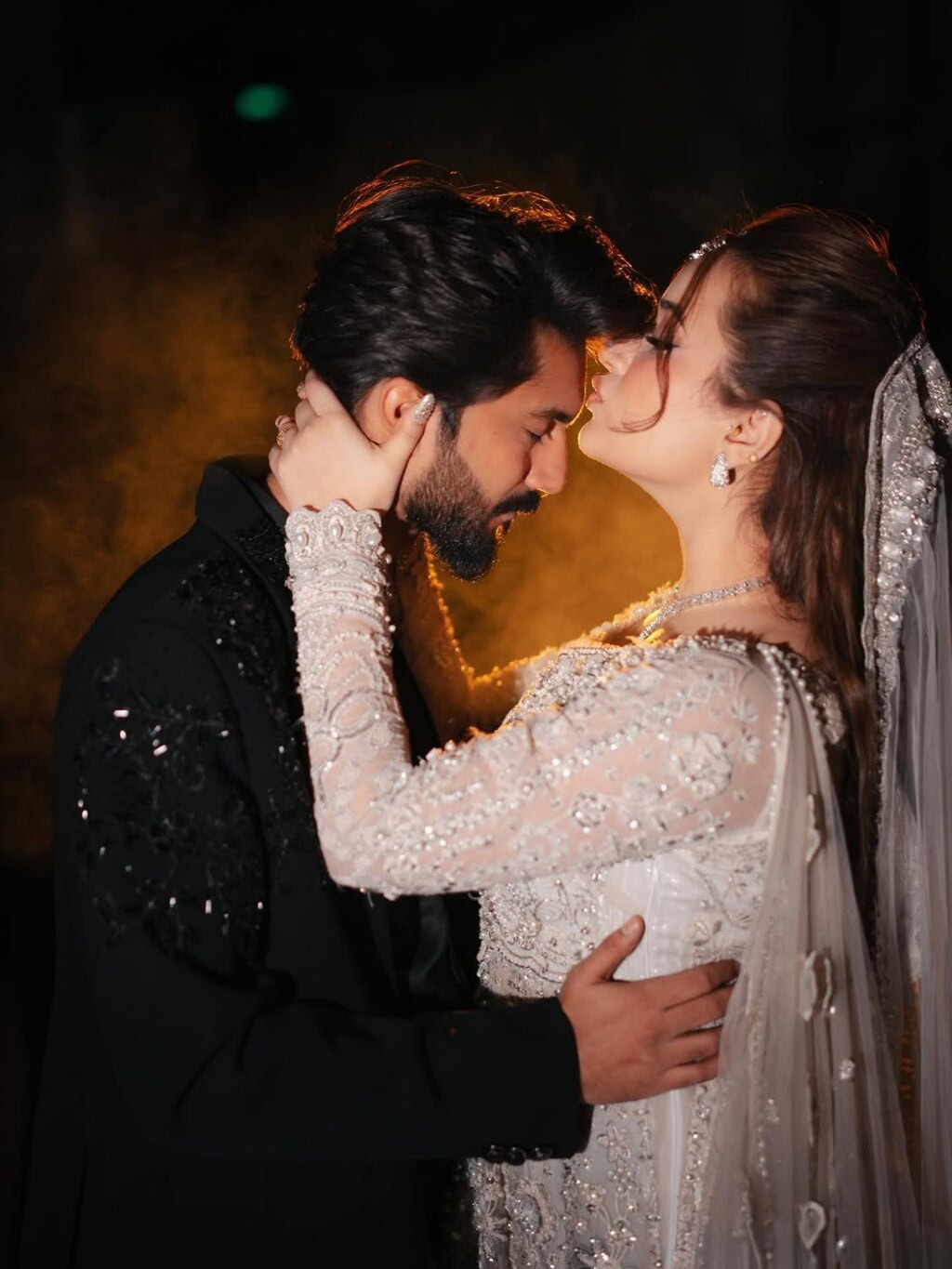 Rabeeca Khan and Hussain Tareen Walima Photoshoot