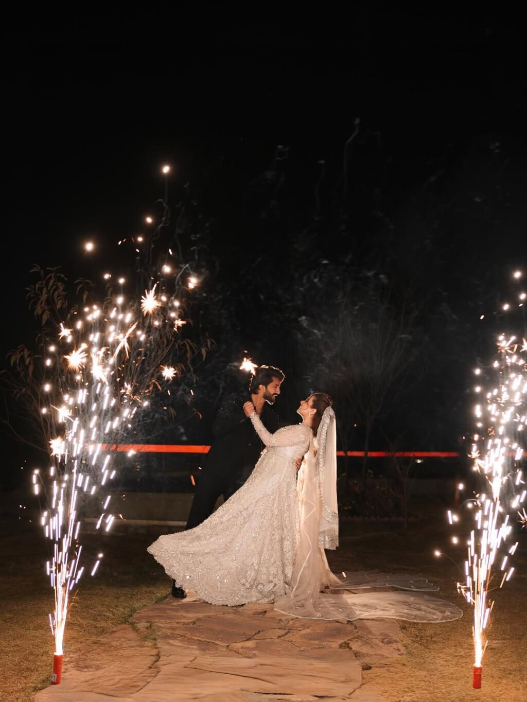 Rabeeca Khan and Hussain Tareen Walima Photoshoot