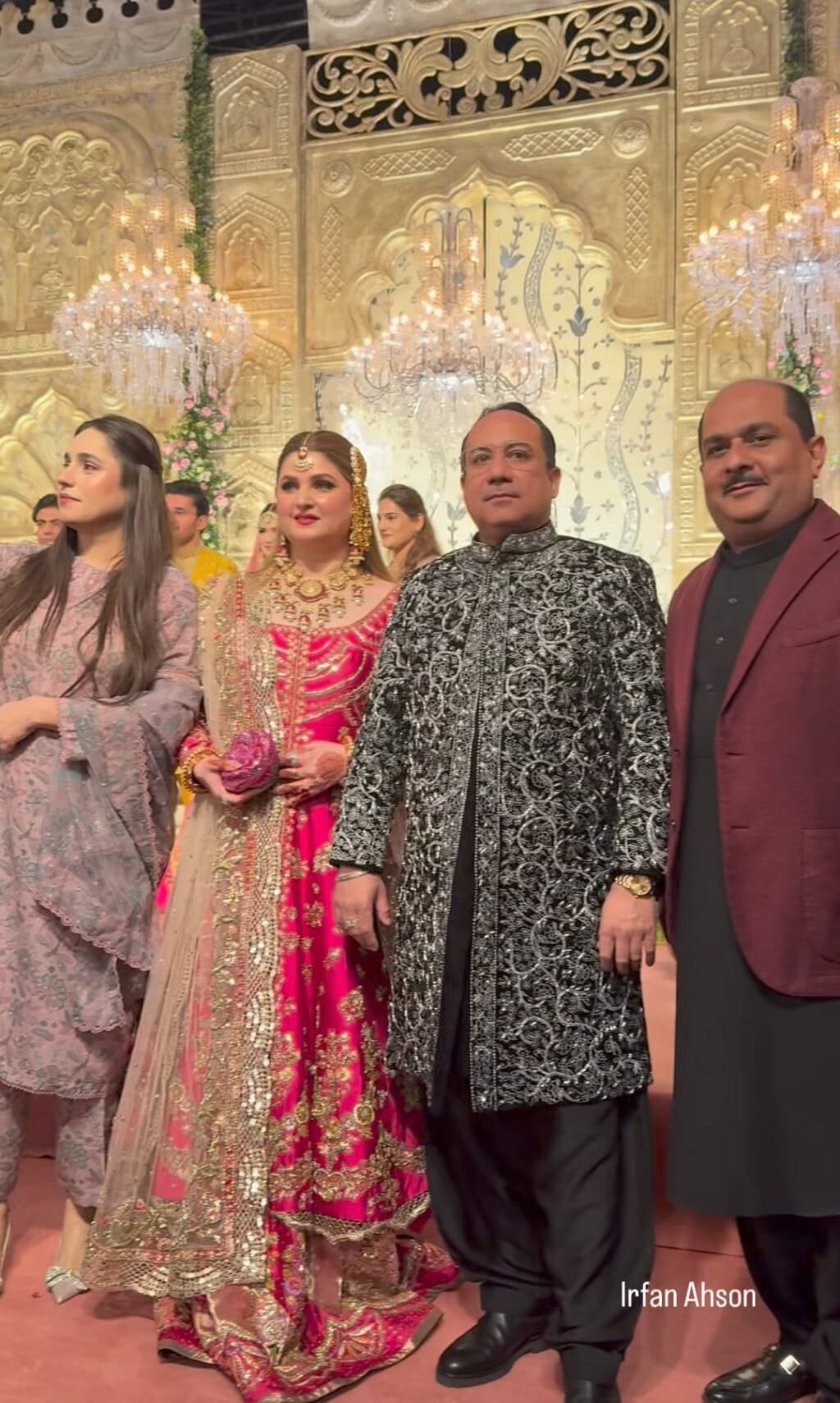 Rahat Fateh Ali Khan Daughter Mehndi Pictures