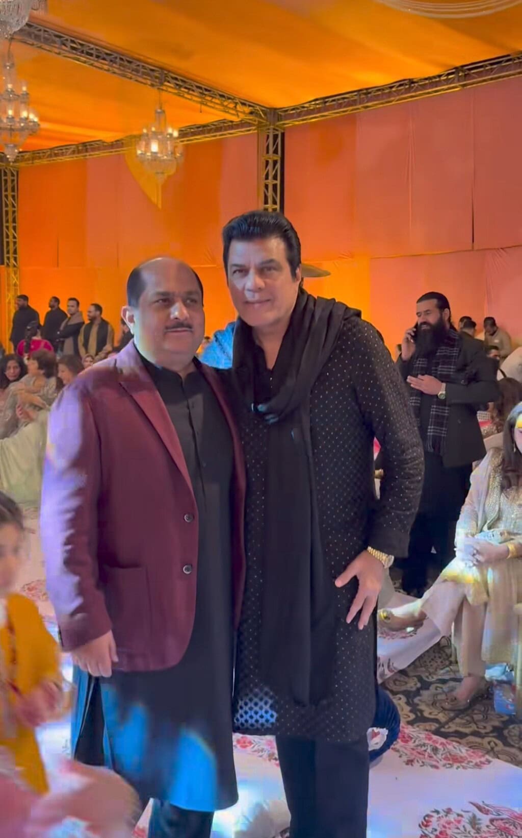 Rahat Fateh Ali Khan Daughter Mehndi Pictures