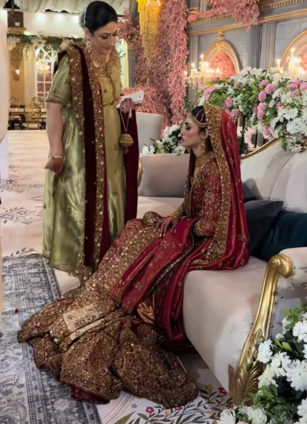 Emotional Glimpses From Salma Zafar Daughter Wedding