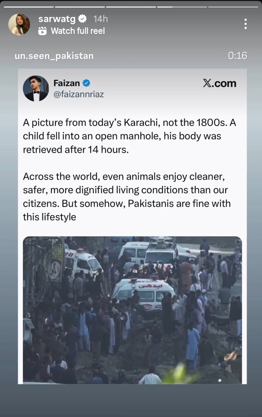 Celebrities Mourn Ibrahim’s Death in Karachi Manhole Tragedy