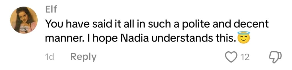 Natasha Baig’s Take on Nadia Khan’s Downfall