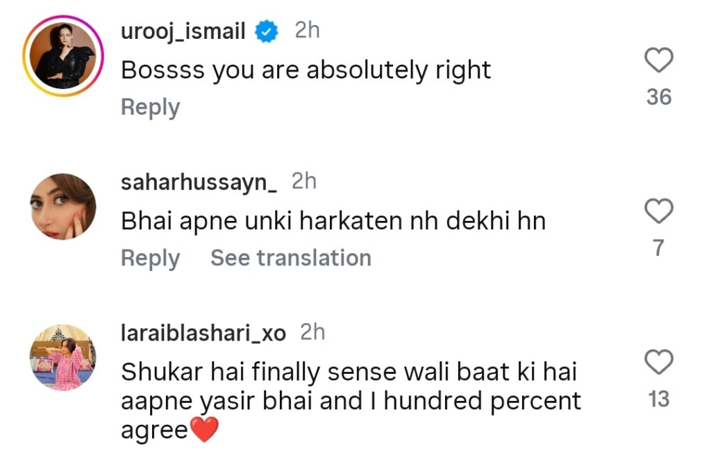 Yasir Hussain Questions Public Regarding Rabeeca Khan Viral Wedding