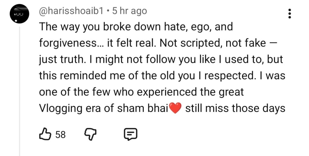 Shaam Idrees Reacts To Ducky Bhai Video After Release