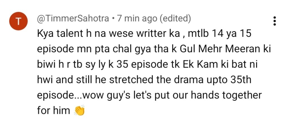 Biryani Last Episode Public Reaction