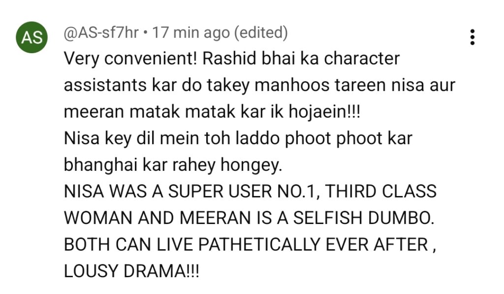 Biryani Last Episode Public Reaction