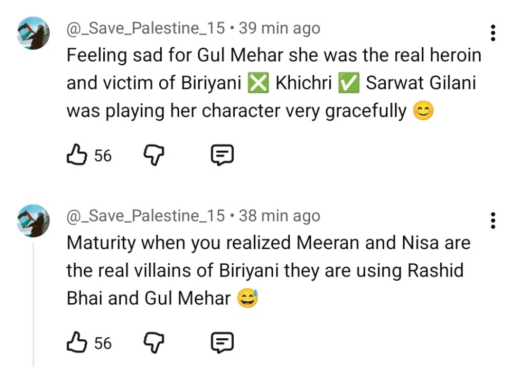 Biryani Last Episode Public Reaction