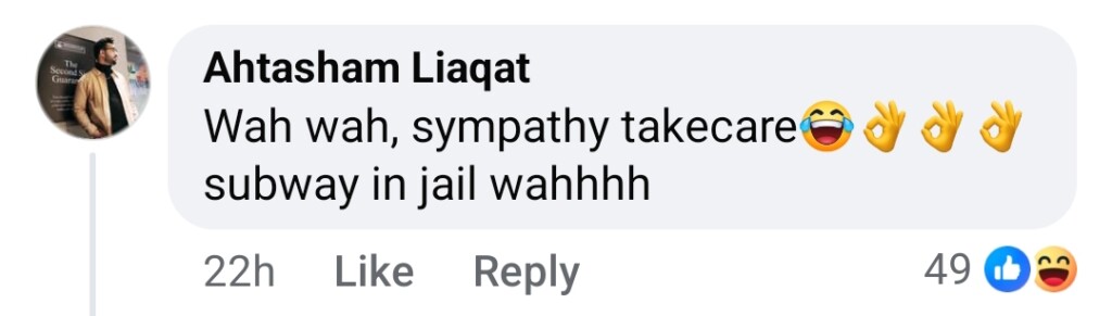 Ducky’s Jail Food Remarks Get Severe Criticism
