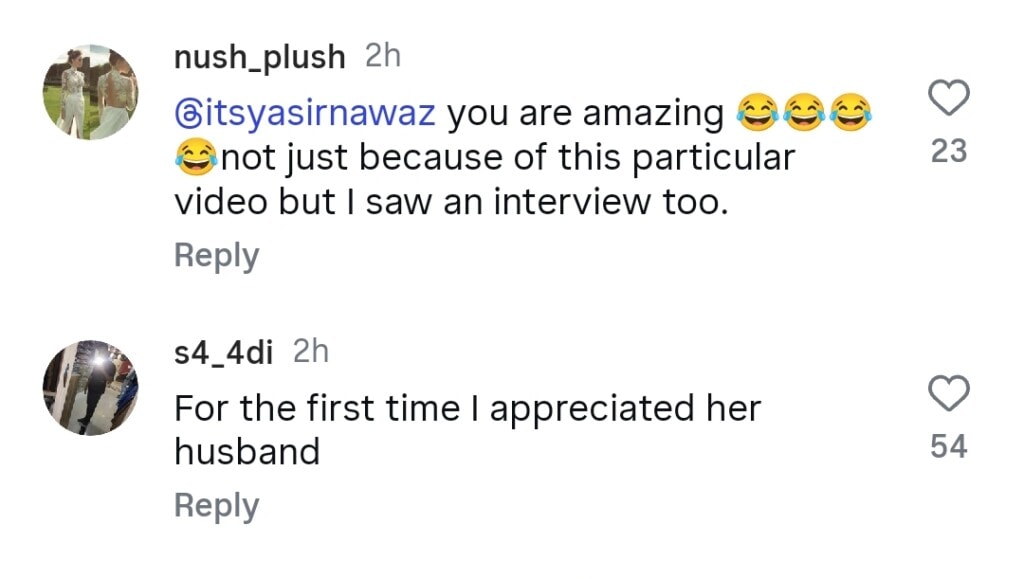 Yasir Nawaz Reacts to Fiza Ali’s Criticism Over Nida Yasir’s Statement