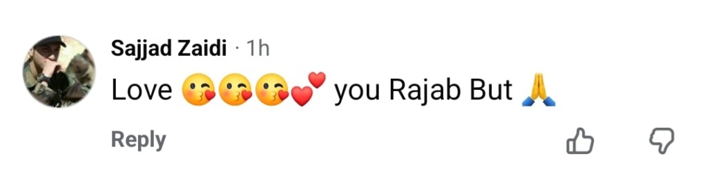 Rajab Butt Meets His Son for the First Time