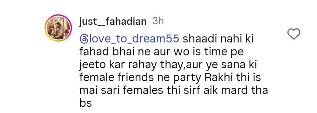 Sana Fahad’s Birthday Celebration Without Fahad Mustafa Sparks Debate