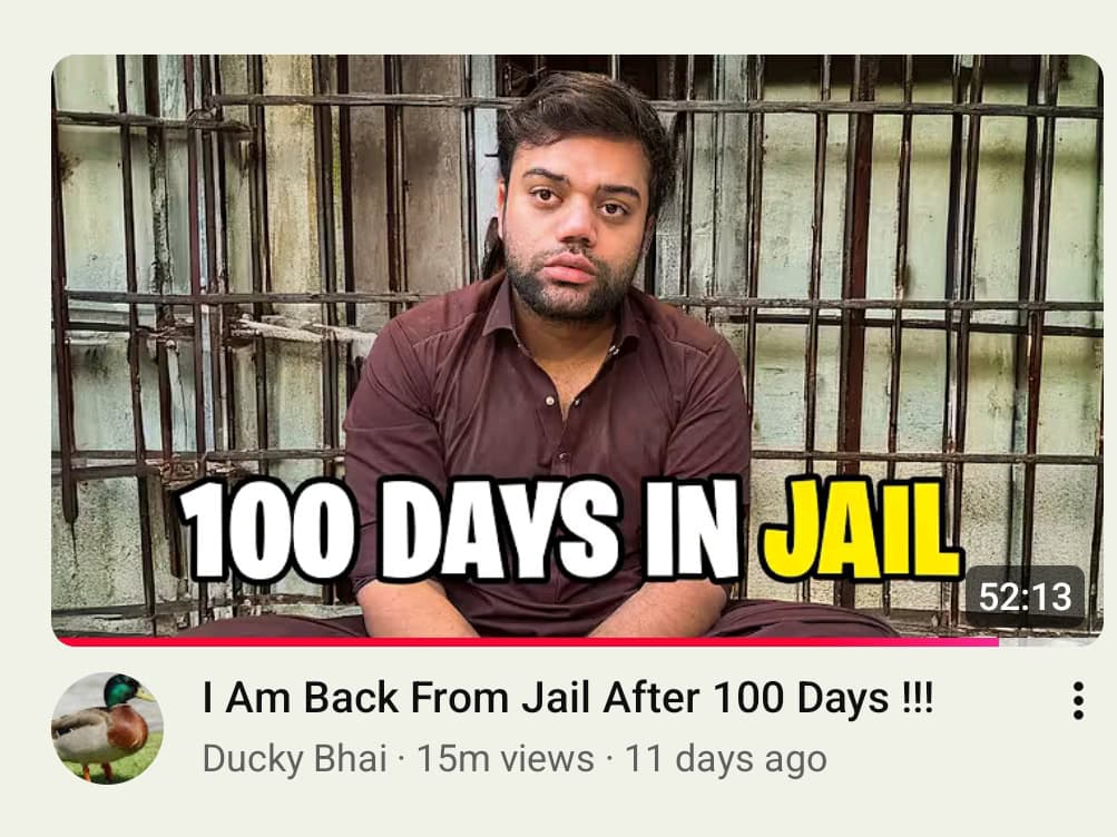 Ducky Bhai Reveals His Earnings From Post Jail Vlog