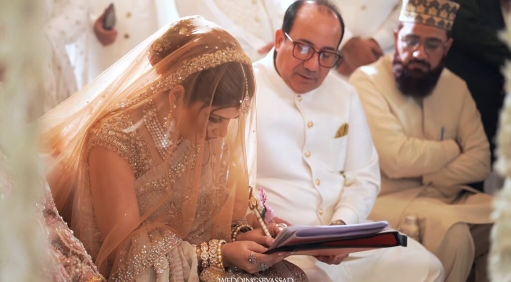 Rahat Fateh Ali Khan Daughter Nikah Pictures & Video