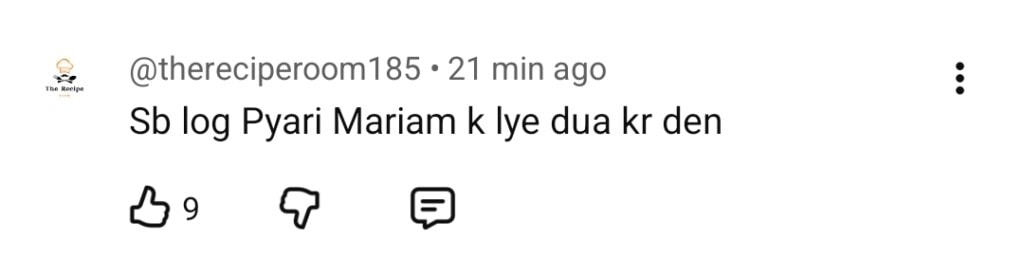 Pyari Maryam Husband Shares Her Last Vlog