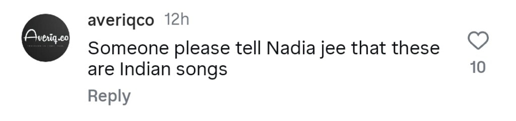 Nadia Khan’s Dance with Son on Indian Song Raises Questions