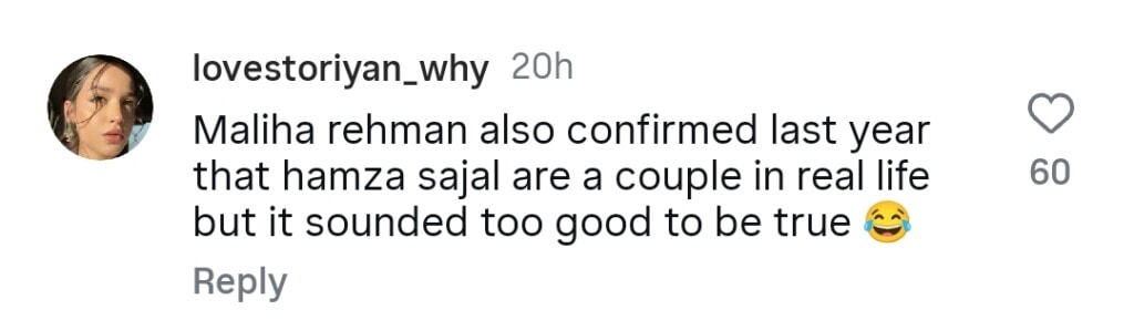 Sajal Ali & Hamza Sohail Marriage News Excites Fans