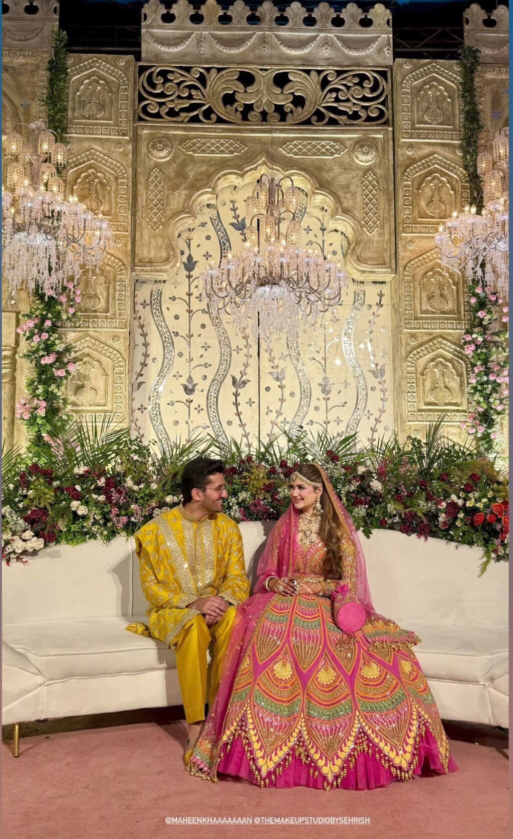 Rahat Fateh Ali Khan Daughter Mehndi Pictures