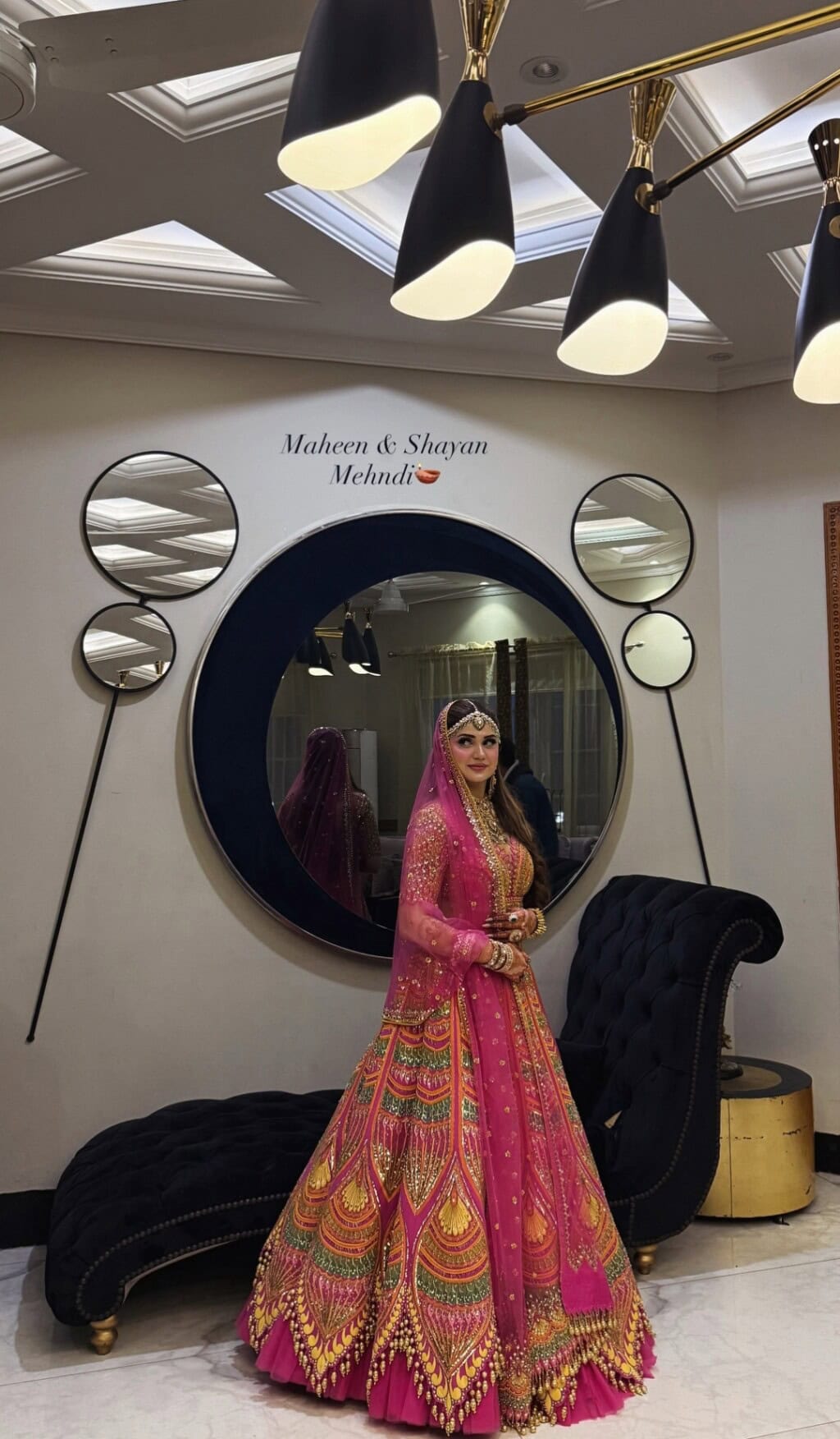 Rahat Fateh Ali Khan Daughter Mehndi Pictures