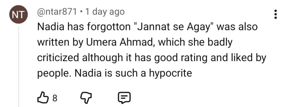 Nadia Khan Faces Backlash For Taking U-turn About Writer Umera Ahmed
