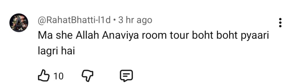 Iqra Kanwal Daughter Anaviya Room Tour