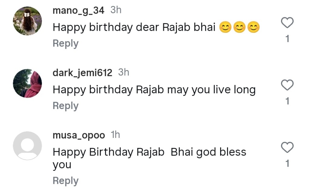 Emaan Rajab’s Birthday Surprise for Rajab Butt