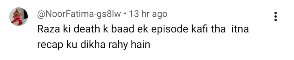 Pamaal Episode 26 – Viewers Bored with Repetition & Flashbacks