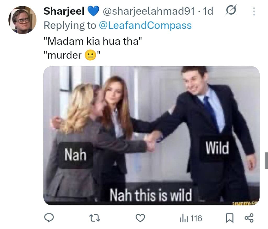 Sheherbano Naqvi’s Dutiful Moment During Podcast Sparks Meme Storm