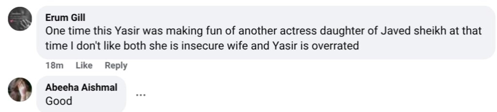 Alizeh Shah’s Harsh Comments About Saba Faisal & Nida Yasir