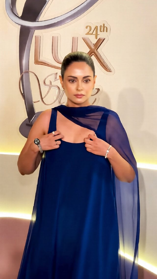 Amar Khan Lux Style Awards 2025 Look Fails To Impress