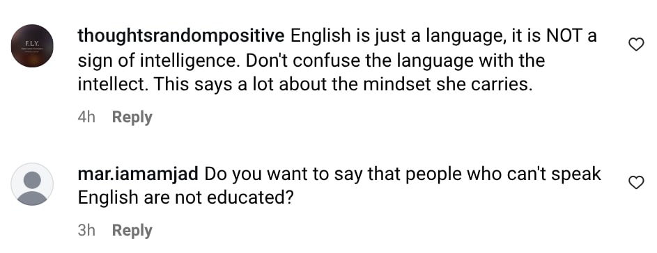 Anzela Abbasi Trolled For Bragging About Speaking Good English