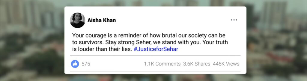 Case No. 9 Episode 22 – Celebrites Raise Voice For Sehar Moazzam