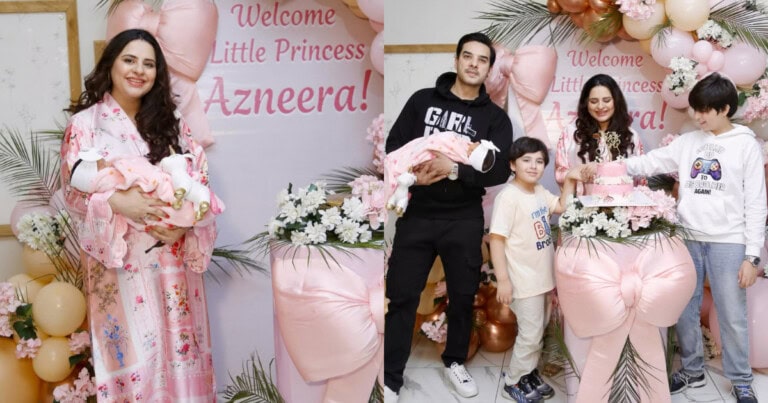 Fatima Effendi & Kanwar Arsalan Bring Baby Daughter Home