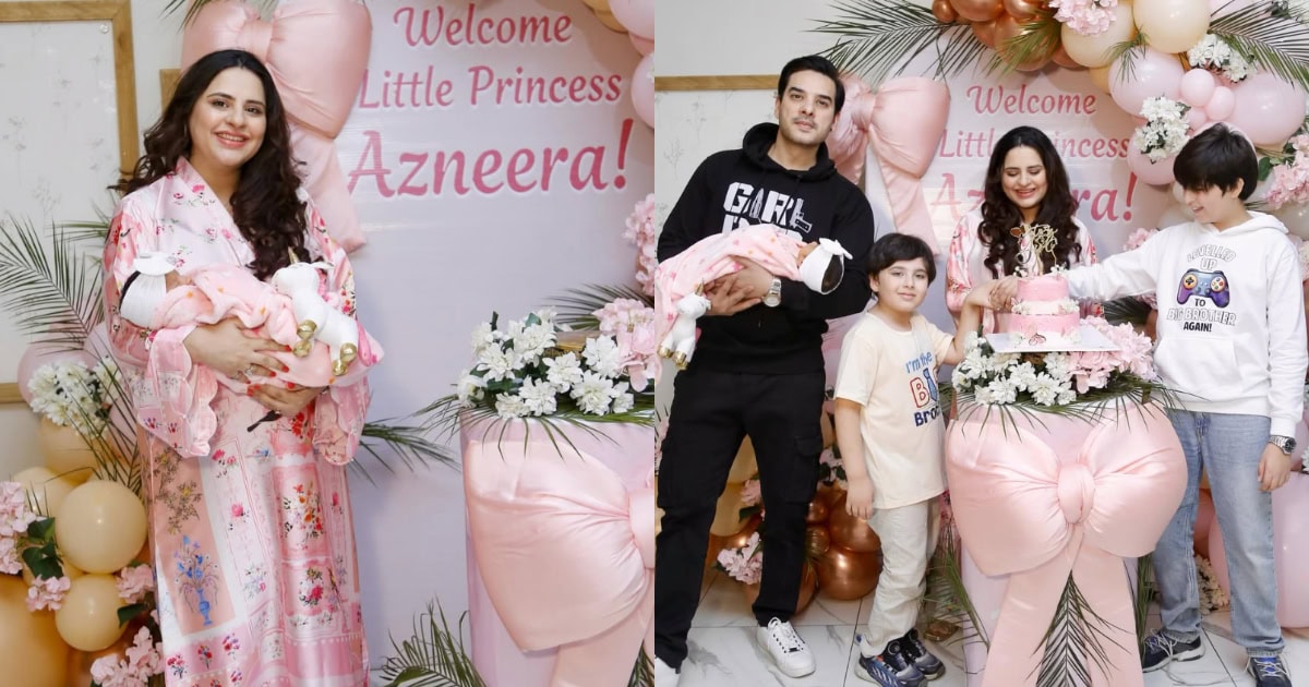 Fatima Effendi & Kanwar Arsalan Bring Baby Daughter Home